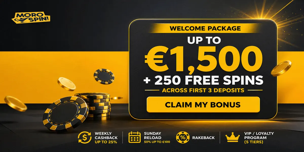 Morospin Casino welcome bonus offer