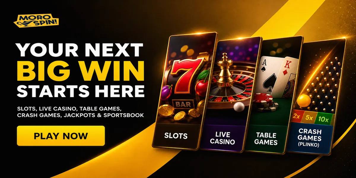 Morospin Casino - slots, live casino and jackpots