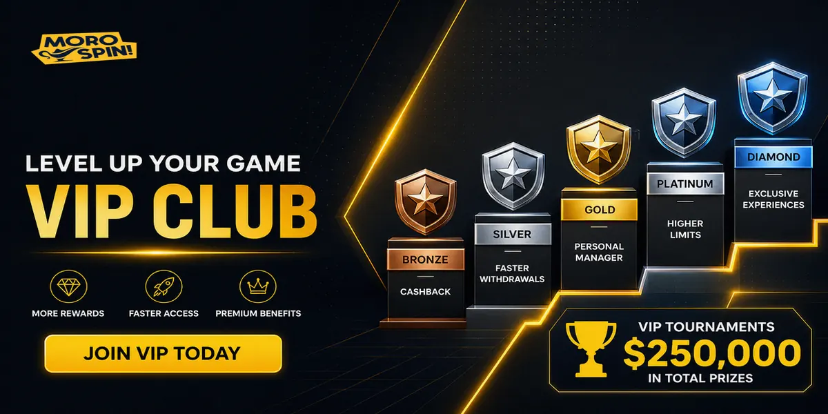 Morospin Casino VIP loyalty program