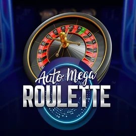Auto Mega Roulette slot icon by Pragmatic Play, available at Morospin Casino