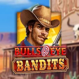 Bulls Eye Bandits online game logo by Origins on morospinscasino.ca