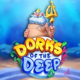 Slots logo of Dorks of the Deep from Hacksaw Gaming at Morospin Casino