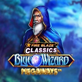 Fire Blaze Blue Wizard Megaways game by Rarestone Gaming – logo hosted on Morospin Casino