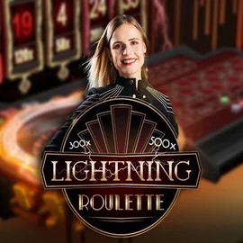 Lightning Roulette slot visual from Evolution available on morospinscasino.ca