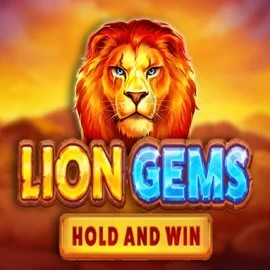 Official Slots logo: Lion Gems Hold and Win by Playson at Morospin Casino