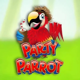 Party Parrot logo – Slots by Rival at Morospin Casino