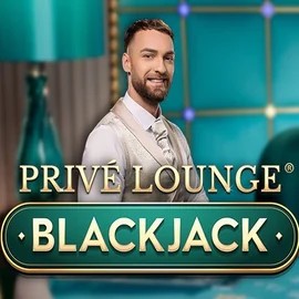 Privé Lounge Blackjack slot logo by Pragmatic Play at Morospin Casino