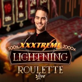 Enjoy XXXtreme Lightning Roulette by Evolution – logo hosted on morospinscasino.ca